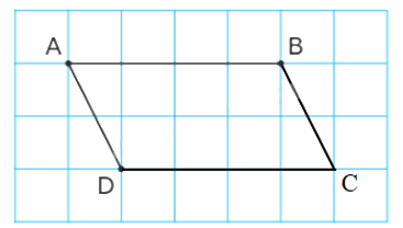 Toán lớp 4 trang 28 - Bài 54: Hình bình hành - SGK Chân trời sáng tạo 3 2