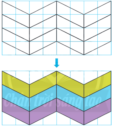 Toán lớp 4 trang 28 - Bài 54: Hình bình hành - SGK Chân trời sáng tạo 7