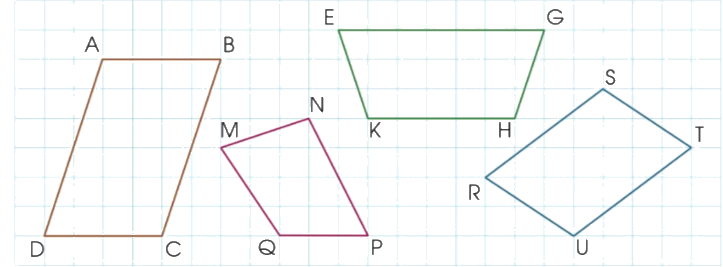 Toán lớp 4 trang 30 - Bài 65: Hình bình hành - SGK Cánh diều 1