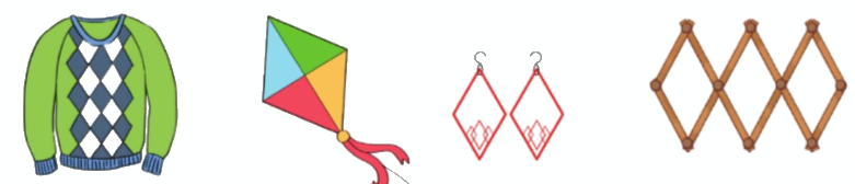 Toán lớp 4 trang 32 - Bài 66: Hình thoi - SGK Cánh diều 5