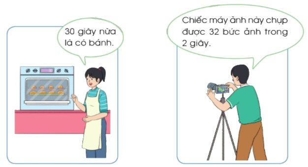 Toán lớp 4 trang 37 - Bài 15: Giây - SGK Cánh diều 3 1