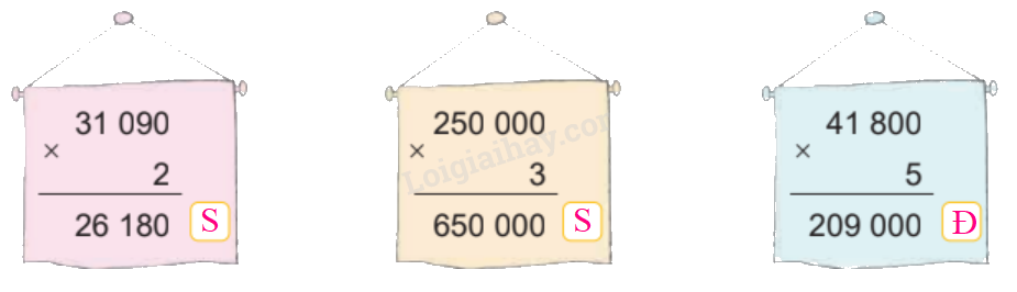 Toán lớp 4 trang 4 - Bài 38: Nhân với số có một chữ số - SGK Kết nối tri thức 1 2