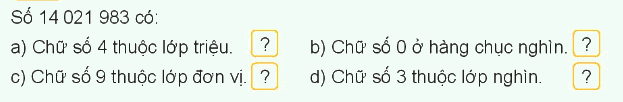 Toán lớp 4 trang 42 - Bài 12: Các số trong phạm vi lớp triệu - SGK Kết nối tri thức 3 1