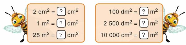 Toán lớp 4 trang 47 - Bài 36: Mét vuông - SGK Bình Minh 1