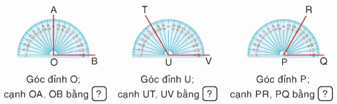 Toán lớp 4 trang 49 - Bài 38. Đo góc - SGK Bình Minh 2