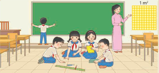 Toán lớp 4 trang 50 - Bài 21: Mét vuông - SGK Chân trời sáng tạo 1