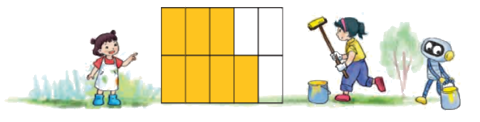 Toán lớp 4 trang 50 - Bài 53: Khái niệm phân số - SGK Kết nối tri thức 8