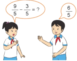 Toán lớp 4 trang 50 - Bài 74: Trừ các phân số cùng mẫu số - SGK Cánh diều 3