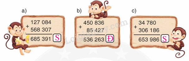 Toán lớp 4 trang 56 - Bài 45: Luyện tập - SGK Bình Minh 0 2