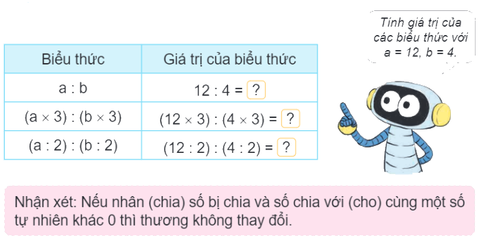 Toán lớp 4 trang 57 - Bài 55 : Tính chất cơ bản của phân số - SGK Kết nối tri thức 4 1