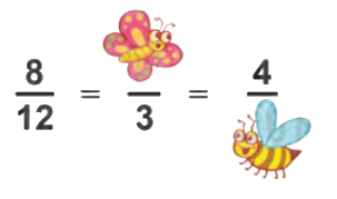 Toán lớp 4 trang 57 - Bài 55 : Tính chất cơ bản của phân số - SGK Kết nối tri thức 5 1