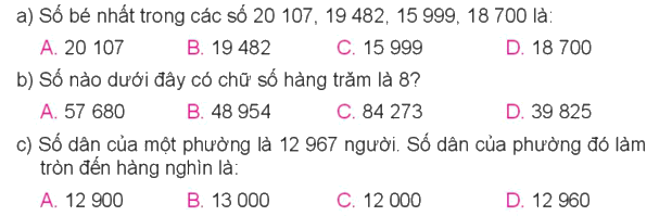 Toán lớp 4 trang 6 - Bài 1: Ôn tập các số đến 100 000 - SGK kết nối tri thức 11