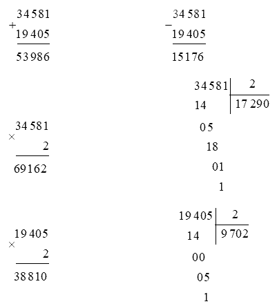 Toán lớp 4 trang 6 - Bài 1: Ôn tập về số và phép tính trong phạm vi 100 000 - SGK Cánh diều 1
