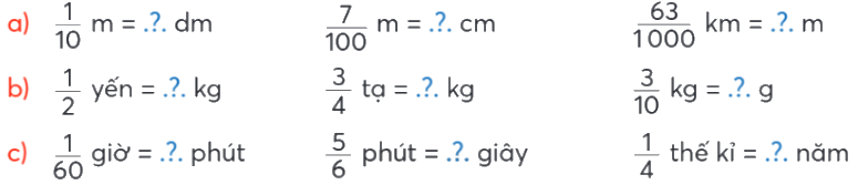 Toán lớp 4 trang 68 - Bài 76: Tìm phân số của một số - SGK Chân trời sáng tạo 3 1