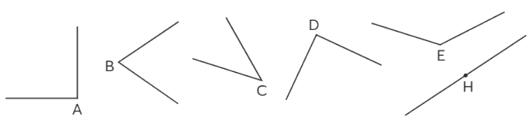 Toán lớp 4 trang 70 - Bài 30: Đo góc - góc nhọn, góc tù, góc bẹt - SGK Chân trời sáng tạo 4
