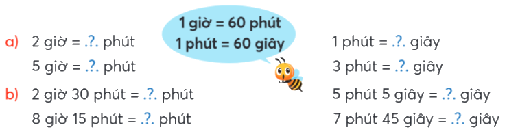 Toán lớp 4 trang 76 - Bài 34: Giây - SGK Chân trời sáng tạo 2 1