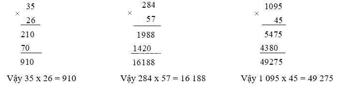 Toán lớp 4 trang 76 - Bài 64: Luyện tập - SGK Bình Minh 0 2