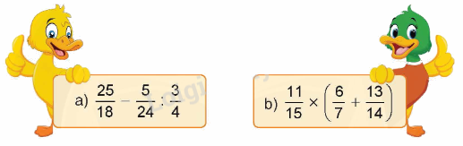Toán lớp 4 trang 78 - Bài 151: Ôn tập chủ đề 5 - SGK Bình Minh 1 1