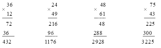 Toán lớp 4 trang 78 - Bài 32: Nhân với số có hai chữ số - SGK Cánh diều 2