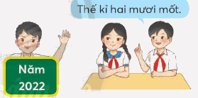 Toán lớp 4 trang 78 - Bài 35: Thế kỉ - SGK Chân trời sáng tạo 1