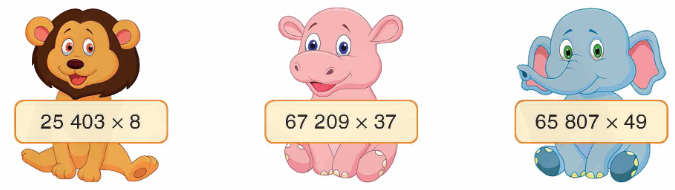 Toán lớp 4 trang 78 - Bài 66: Luyện tập chung - SGK Bình Minh 1 1