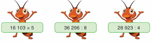 Toán lớp 4 trang 8 - Bài 3: Ôn tập về phép nhân và phép chia - SGK Kết nối tri thức 0 1