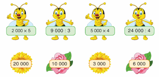 Toán lớp 4 trang 8 - Bài 3: Ôn tập về phép nhân và phép chia - SGK Kết nối tri thức 3