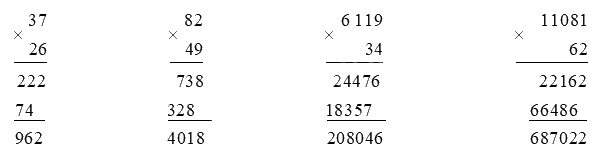 Toán lớp 4 trang 80 - Bài 33: Luyện tập - SGK Cánh diều 2