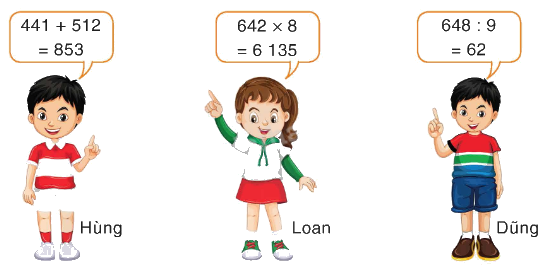 Toán lớp 4 trang 85 - Bài 158: Ôn tập về ước lượng kết quả của phép tính - SGK Bình Minh 1