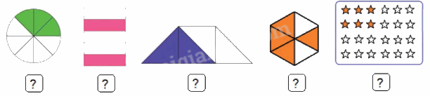 Toán lớp 4 trang 86 - Bài 159: Ôn tập về phân số - SGK Bình Minh 1