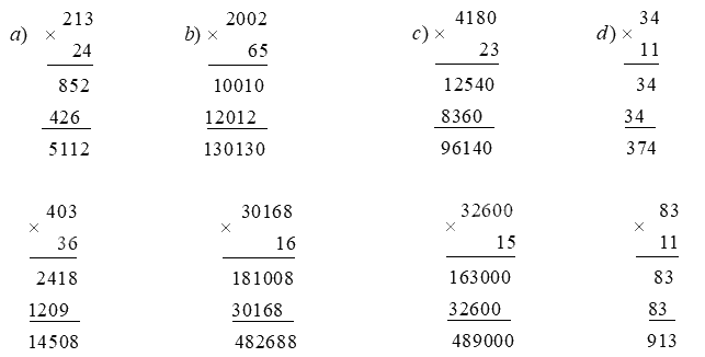 Toán lớp 4 trang 86 - Bài 37: Luyện tập chung - SGK Cánh diều 1 1