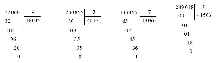Toán lớp 4 trang 87 - Bài 38: Chia cho số có một chữ số - SGK Cánh diều 1 2