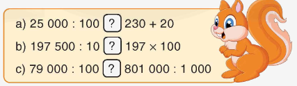 Toán lớp 4 trang 88 - Bài 75: Chia cho, 10, 100, 1 000, .... - SGK Bình Minh 2