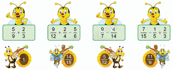 Toán lớp 4 trang 89 - Bài 162: Ôn tập về cộng, trừ phân số (tiếp theo) - SGK Bình Minh 0 1