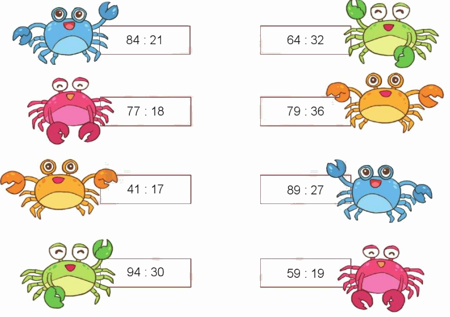Toán lớp 4 trang 91 - Bài 40: Chia cho số có hai chữ số - SGK Cánh diều 1 1