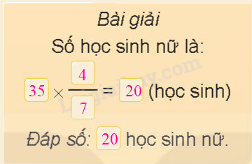 Toán lớp 4 trang 96 - Bài 65: Tìm phân số của một số - SGK Kết nối tri thức 0 2