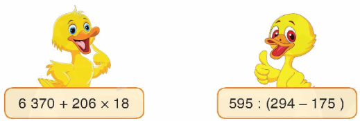 Toán lớp 4 trang 98 - Bài 170: Ôn tập cuối năm - SGK Bình Minh 1 1