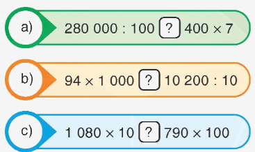 Toán lớp 4 trang 99 - Bài 85: Ôn tập về phép nhân, phép chia các số tự nhiên (tiếp theo) - SGK Bình Minh 1 1