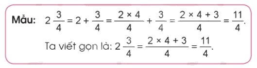 Toán lớp 5 Bài 11. Hỗn số - SGK cánh diều 3