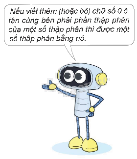 Toán lớp 5 Bài 11. So sánh các số thập phân - SGK kết nối tri thức 3 1