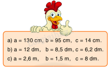 Toán lớp 5 Bài 122. Thể tích hình hộp chữ nhật - SGK Bình Minh 1