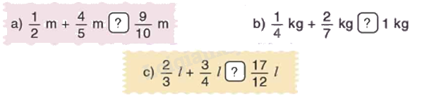 Toán lớp 5 Bài 13. Phép cộng phân số - SGK Bình Minh 1 1