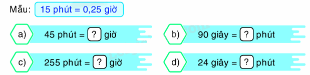 Toán lớp 5 Bài 133. Luyện tập - SGK Bình Minh 2 1