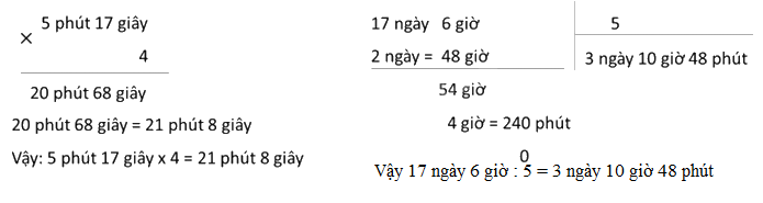 Toán lớp 5 Bài 164. Ôn tập về thời gian - SGK Bình Minh 5