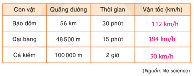Toán lớp 5 Bài 166. Ôn tập về toán chuyển động đều - SGK Bình Minh 4