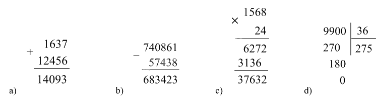 Toán lớp 5 Bài 2. Ôn tập về các phép tính với số tự nhiên - SGK bình minh 1 2