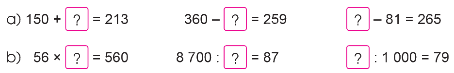 Toán lớp 5 Bài 2. Ôn tập về các phép tính với số tự nhiên - SGK cánh diều 4