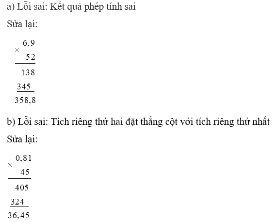 Toán lớp 5 Bài 21. Phép nhân số thập phân - SGK kết nối tri thức 1 2
