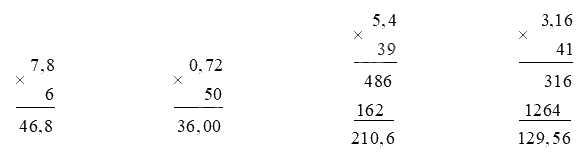 Toán lớp 5 Bài 21. Phép nhân số thập phân - SGK kết nối tri thức 2
