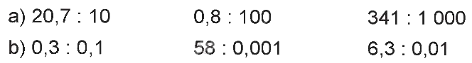 Toán lớp 5 Bài 23. Nhân, chia số thập phân với 10; 100; 1 000;... hoặc với 0,1; 0,01; 0,001;... - SGK kết nối tri thức 3 1